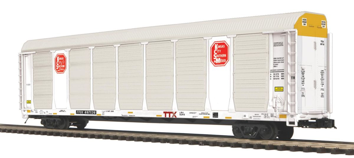 MTH O KCS Corrugated Auto Carrier