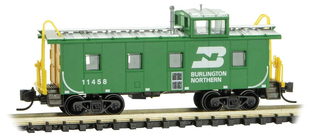 Micro-Trains N 36' RIVETED STEEL CABOOSE - BN #11458 - 489-10000061