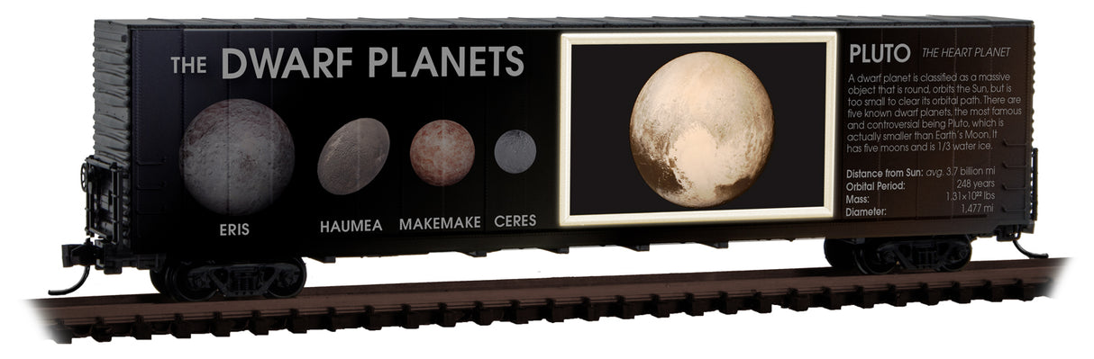 Micro-Trains 489-10200839 N 60' BOX CAR - DWARF PLANETS - 489-10200839