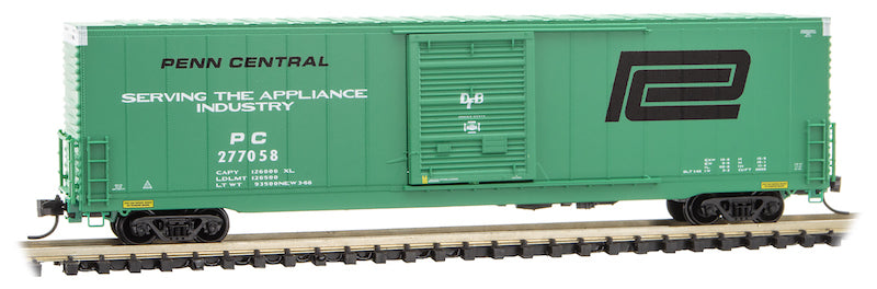 Micro-Trains N 60' BOX CAR - PENN CENTRAL #277058 - 489-10400060