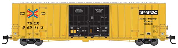 Micro-Trains 60' HC Box TTX #665112 - 489-12351011