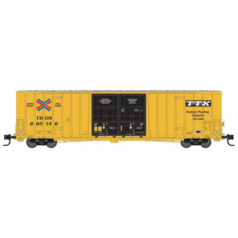 Micro-Trains 60' HC Box TTX #665148 - 489-12353011