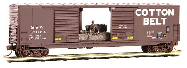 Micro-Trains 50' STD BOX - COTTON BELT SSW #10074 - 489-18200040