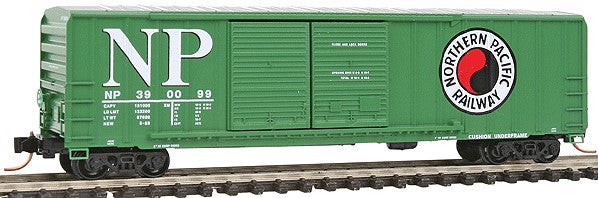 Micro-Trains 489-3000210 50' Rib-Side Double-Door Boxcar - 489-3000210
