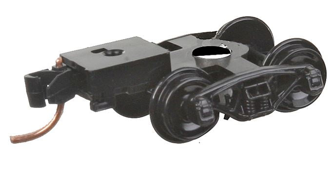 Micro-Trains N Bettendorf Trucks -- Medium Talgo w/Coupler 1 Pair - 489-302022