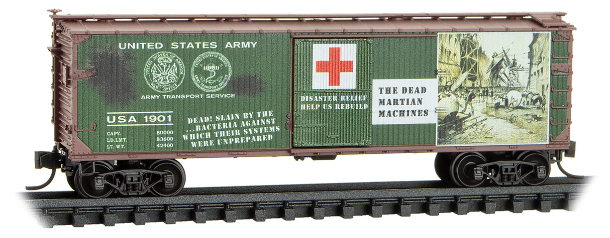N Scale War of the Worlds Car #8