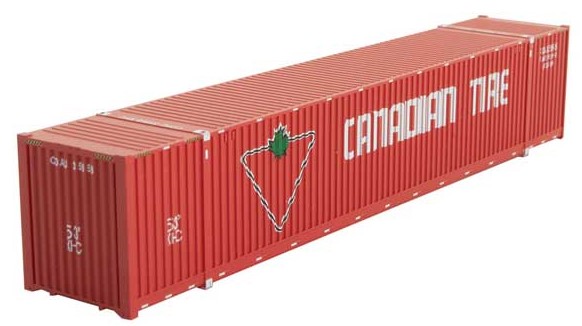 Micro-Trains N 53' CORRUGATED CONTAINER - CANADIAN TIRE #32004 - 489-46900151