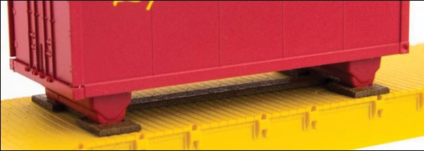 Micro-Trains Modern Wagon Wheel Chocks -- pkg(24) - 489-49990980