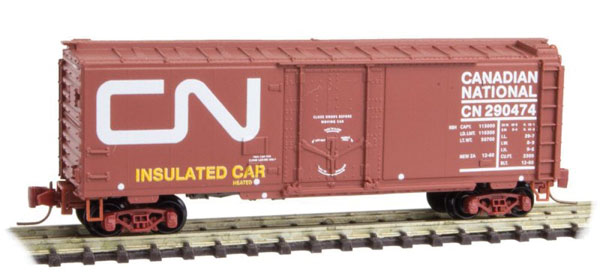 Micro-Trains 489-50200282 40' Plug-Door Boxcar - Ready to - 489-50200282