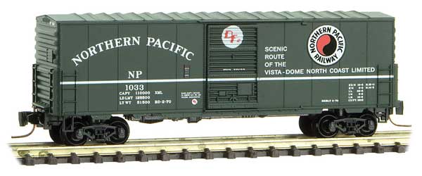 Micro-Trains Z 40' STD BOX NP 1033 - 489-50300171