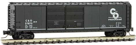 Micro-Trains Z 50' STD BOX C&O #27875 - 489-50600361