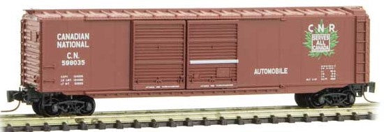 Micro-Trains Z 50' STD BOX - CANADIAN NATIONAL #598035 - 489-50600371