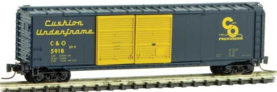 Micro-Trains Z 50' Std Box C&O #5918 - 489-50600392