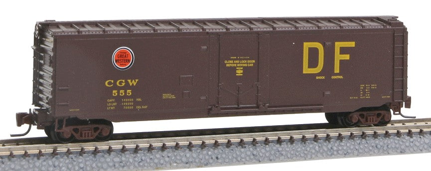 Micro-Trains 489-50700612 50' Plug-Door Boxcar - Ready to - 489-50700612