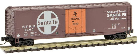 Micro-Trains 489-50700651 50' Plug-Door Boxcar - Ready to - 489-50700651