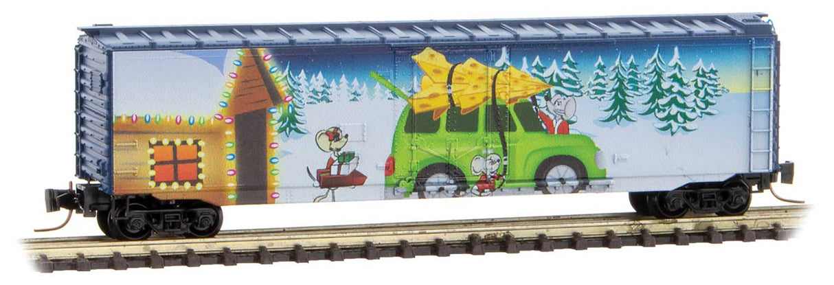Micro-Trains Z 50' STANDARD BOX CAR PLUG DOOR MICRO-MOUSE 2020 - 489-50700680
