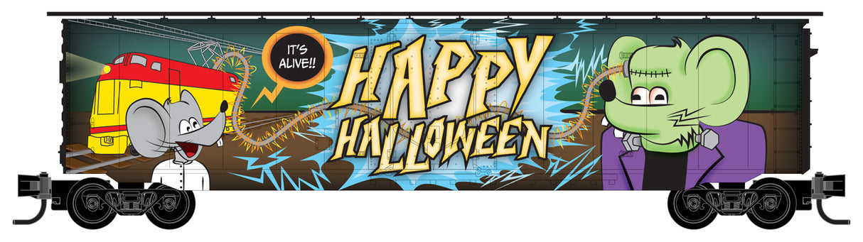 Z Scale MM Halloween Boxcar