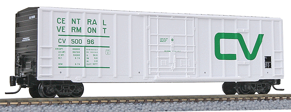 Micro-Trains 50' Rib-Side Boxcar -- Central Vermont #50096 - 489-51100061