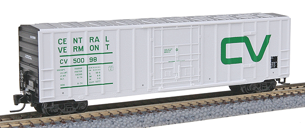 Micro-Trains 50' Rib-Side Boxcar -- Central Vermont #50098 - 489-51100062