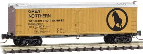 Micro-Trains Z 40' WOOD REEFER - GREAT NORTHERN (GN) #72178 - 489-51800592