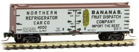 Micro-Trains Z 40' WOOD REEFER - NORTHERN REFRIGERATOR CAR COMPANY #4000 - 489-51800620