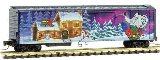 Micro-Trains Z 2018 MICRO-MOUSE CHRISTMAS CAR - 489-54800120