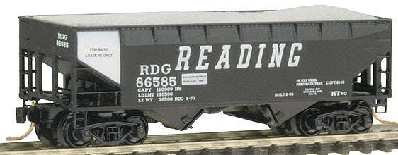 Micro-Trains 33' Offset Side 2-Bay Hopper -- - 489-55490