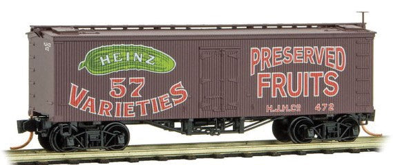 Micro-Trains 36' WOOD ICE REEFER HEINZ CAR #2 - 489-5800270