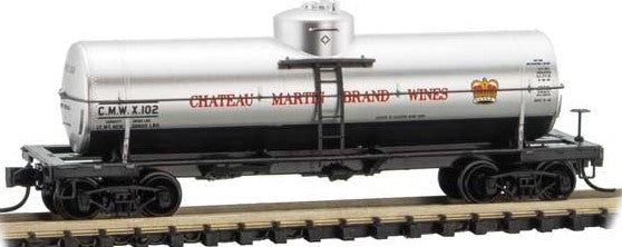 Micro-Trains N 39' SINGLE DOME TANK CAR CHATEAU MARTIN #102 - 489-6500086