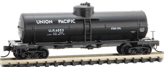 Micro-Trains N 39' SINGLE DOME TANK CAR UNION PACIFIC #4053 - 489-6500096
