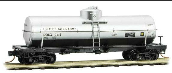 Micro-Trains N 39' SINGLE DOME TANK CAR - US ARMY #16414 - 489-6500960