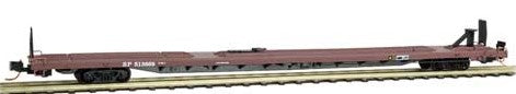 Micro-Trains 89'4" TOFC Intermodal Flatcar - Ready to Run -- Southern Pacific #513669 (Boxcar Red) - 489-7100562
