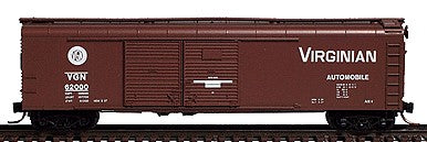 Double Door Boxcar -- Virginian #62000 (Boxcar Red w/white lettering) - 489-79050