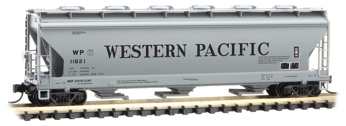 Micro-Trains 3-Bay Hopp WP #11796 - 489-9300170