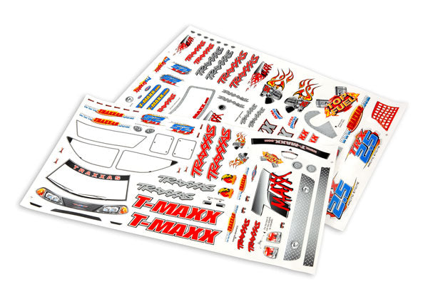 Traxxas 4913 Decal Sheet , T-Maxx (use with 4911X Body) - TRA4913