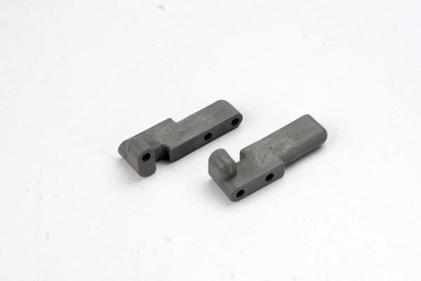 Traxxas 4918A Servo Mounts, Steering/shift (Front & Rear)(grey) - TRA4918A