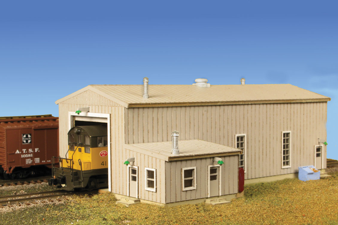 Monroe Models THE DEISEL ENGINE HOUSE - N-Scale