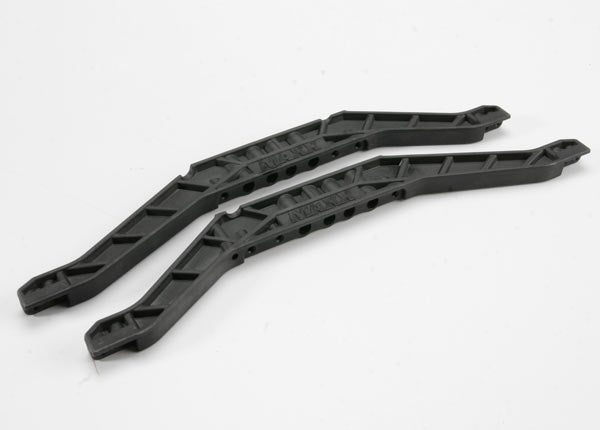 Traxxas 4963 Chassis Braces, Lower (black) (for long Wheelbase Chassis) (2) - TRA4963