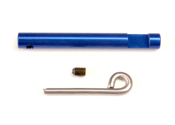 Traxxas 4967 Brake cam (blue)/ cam lever/ 3mm set screw - TRA4967
