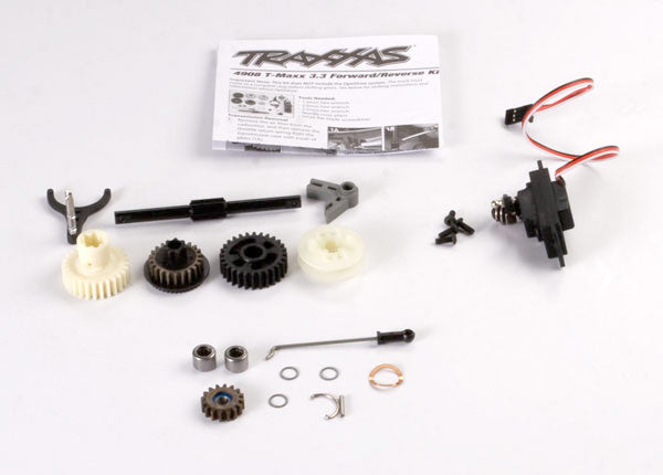 Traxxas 4995X Reverse installation kit (includes all components to add mechanical reverse (no Optidrive) to T-Maxx 3.3) (includes 2060 Sub-Micro Servo) - TRA4995X