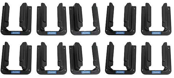 New Rail Models Universal Throttle Pocket 2 pkg(10) -- Holds Atlas, CVP, Digitrax, Lenz, NCE & MRC Throttles - 501-4002010