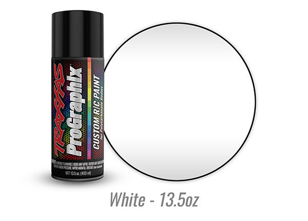 Traxxas 5056x Body paint, ProGraphix, White (13.5oz) - TRA5056X
