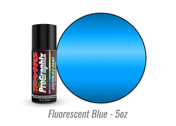 Traxxas 5064 Body paint, ProGraphix, fluorescent - Blue (5oz) - TRA5064
