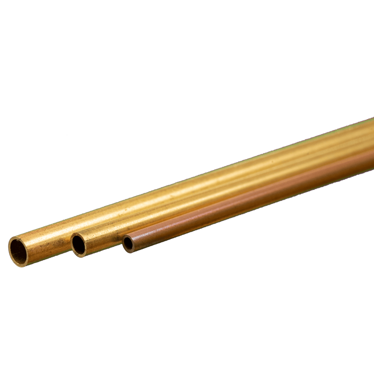 K&S Engineering Brass Tube 3/32(1)&1/8(1)&5/32(1),12" Bendable - KNS5075