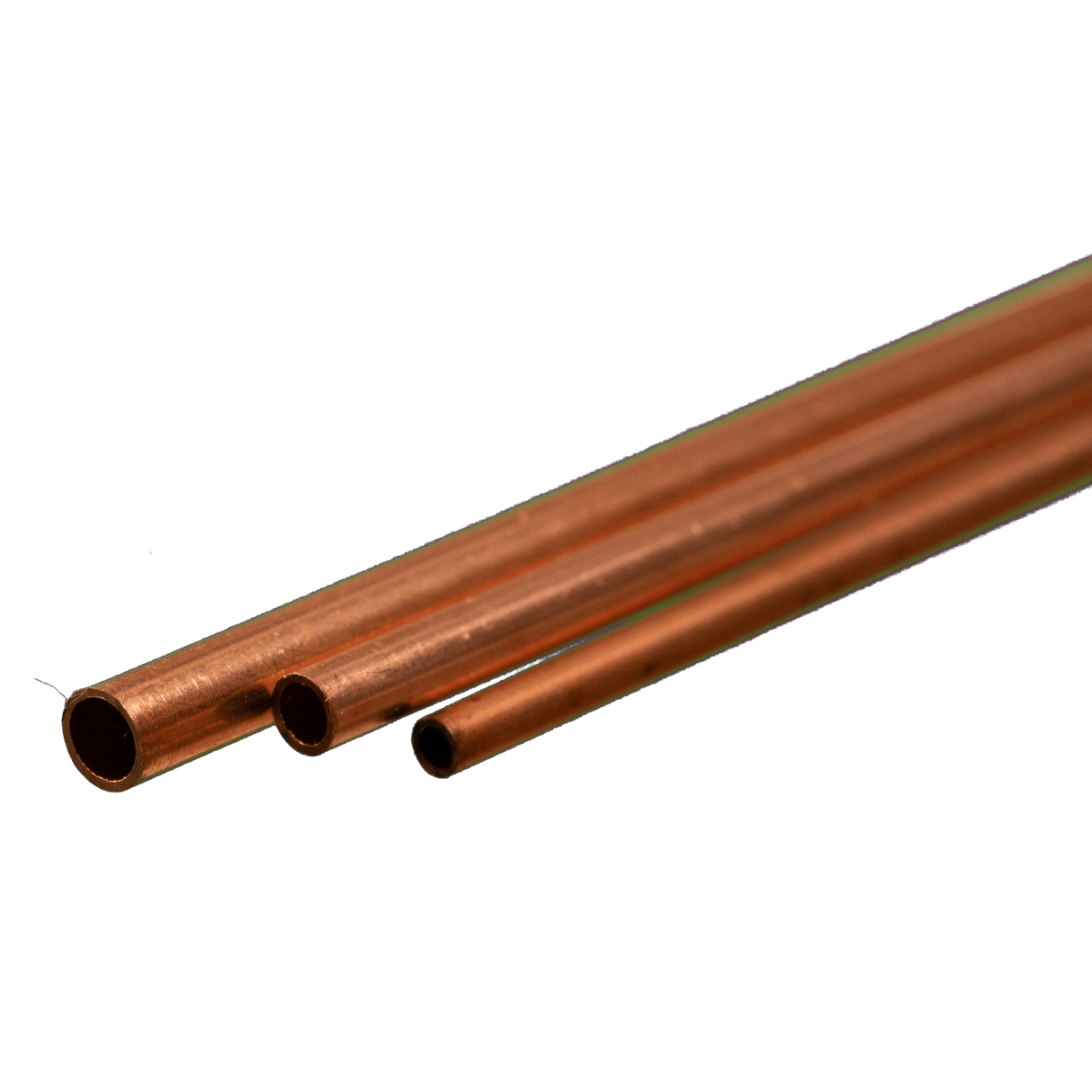 K&S Engineering Copper Tube, 3/32(1)&5/32(1)&1/8(1),12" Bendable - KNS5077