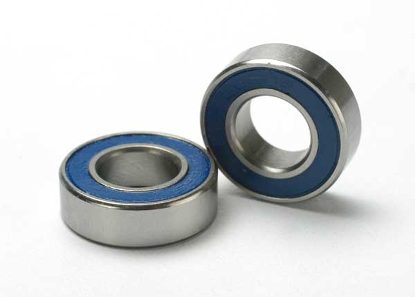 Traxxas 5118 Ball bearings, - Blue rubber sealed (8x16x5mm) (2) - TRA5118