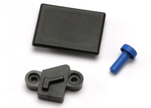 Traxxas 5157 Cover Plates and seals , forward only conversion (Revo) (Optidrive blank-out Plate , Optidrive sensor cover , shift fork cover) - TRA5157