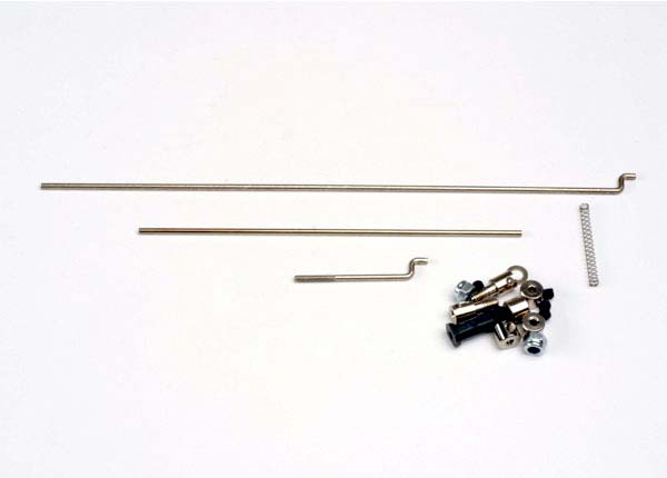 Traxxas 5168 Slide carb Linkage set (throttle link , brake link , and Hardware) - TRA5168