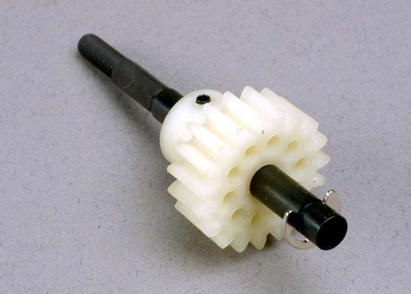 Traxxas 5192 Drive gear, single-speed (19-tooth)/ slipper shaft - TRA5192