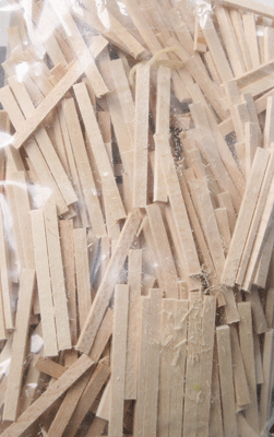 Northeastern Scale Lumber Low Profile Wood Ties pkg(500) - 521-80